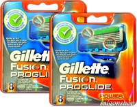 16 Klingen Gillette Fusion PROGLIDE  POWER Rasierklingen Neu & Original !!!!