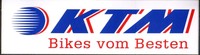 RADSPORT AUFKLEBER / DECAL "KTM"