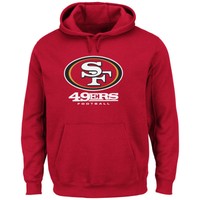NFL Hoody/Hoodie/Kaputzenpullover SAN FRANCISCO 49ERS Victory VIII rot UK