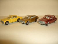 Ford Cortina GT,Renault 15 TL+12TL Polistil ca.1:64 Konvolut!! Ca.70iger Jahre!!