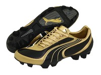Puma V3.08 i FG schwarz gold Nockenschuh 8 9,5 42 44 Fußballschuh Nocke Rasen