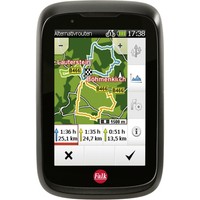 Falk Tiger Geo GPS Fahrradcomputer schwarz 2016 GPS Navigationsgerät