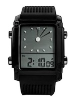 LED Digital Design Herrenuhr Armbanduhr Farbwechsel Alarm Uhr Digital & Analog