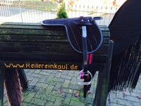 Kinderreitkissen, Sattel, Reitkissen f.Shettys,Pony, Holzpferde Komplettset NEU
