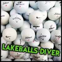 50 Markenmix Golfbälle AA-A +50 Holztees GRATIS