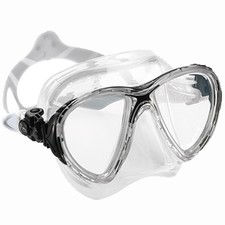 Cressi Mask Dive Snorkeling Big Eyes Evo Clear Black 04US