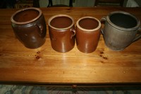 Tontopf  Krauttopf Ton Steingut Topf Blumentopf Einlegetopf zur Auswahl (Einer)!