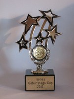 Geburtstags-Pokal mit Jahreszahl (immer aktuell) und Wunschgravur 03