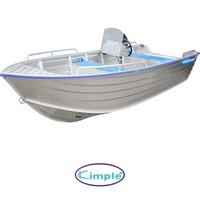 Kimple Adventure-Serie Angelboot Motorboot Aluminium