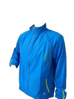 Pro Touch Herren Funktions Jacke Aaden Zip-Off blau/gelb