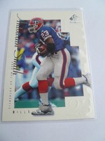 Playercard ( SP Authentic ) 2000 NFL  10 Antowain Smith