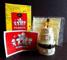 Hallmark~2000~Peanuts Gallery~"Lovebirds"~Woods tock figurine~1st edition