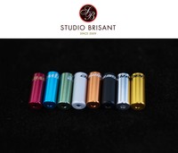 2 Stück Jagwire 4 oder 5 mm *Aluminium* Endkappen Bremszughülle Schaltzughülle 