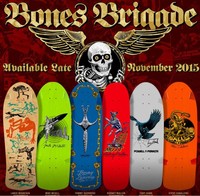 POWELL PERALTA - KNOCHEN BRIGADE #7 - Skateboard Deck - Hawk Cab Mullen McGill