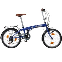 Klapprad Faltrad Klapp Fahrrad Camping 6 Gang Shimano Viking Park Lane mit Licht