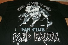 Iced Earth "Child of the Wicked" Fan Club Shirt Xl