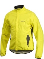 Craft Regenjacke, Größe L, Herren, Neongelb