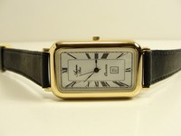 AURORE PARIS DAMEN QUARTZ UHR LEDER LADIES WATCH OROLOGIO TONNEAU