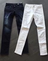 Paket Salsa Jeans Wonder Push up 28/32 und weiße Jeans Orsay Gr.36, Neuwertig!!!
