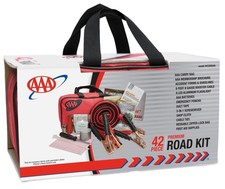 42-Piece Roadside Emergency Assistance Kit First Aid Auto Car Survival Travel