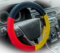 Lenkradbezug für Auto Deutschland Fanartikel Samt mit Gummizug *Top-Artikel*