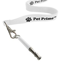 Dog Whistle to Stop Barking by Pet Prime - Free Lanyard Strap & Dog Whistle - -