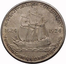 1924 NEW NETHERLANDS / New York Commemorative Half Dollar NGC Certified i58122