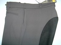 Pikeur Lugana Kontrast anthrazit Besatz schwarz div Größen Damen Reithose  8277