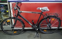 Vermont Kinara Herren, Rahmengröße: 60cm, Schwarz Matt, Trekking Fahrrad, Neu