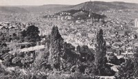 Stuttgart : Ansicht gegen Hasenberg und Karlshöhe - um 1930 selten
