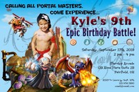 Skylanders Birthday Party Invitation