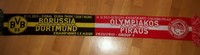 Fanschal BVB Borussia Dortmund   Olympiakos Piräus Fußball Champions League 