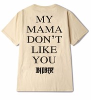 2016 NEW FOR JUSTIN BIEBER Concert PURPOSE TOUR MY MAMA DON'T LIKE YOU T-SHIRT