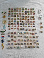 Lot of 140 + Outback Steakhouse Restaurant Employee Pin Pinback