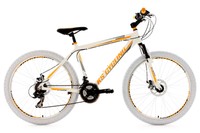 MOUNTAINBIKE HARDTAIL 26" COMPOUND WEISS RH 46 CM 21 GANG KS CYCLING 100M