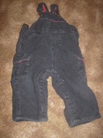 BOYS LINED CORD. OSHKOSH B'GOSH BIB OVERALLS SIZE 18M