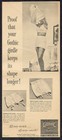 1952 Gothic girdle bra woman photo unusual Canadian print ad