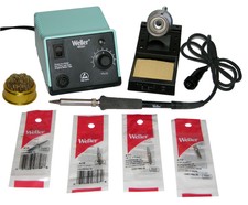 Weller WES51 Analog Soldering Station with Chisel Tip Bundle + BONUS TIP CLEANER