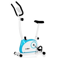 KLARFIT: MOBI BASIC10 HEIMTRAINER SITZ ERGOMETER ERGO BIKE FAHRRAD TRIMMRAD BLAU