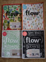 Zeitschrift Flow 4 Stück Nr. 5 / 10 / 14 / 16