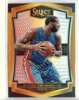 2015-16 Panini Select Premier Prizms Silver Refractor #131 Andre Drummond