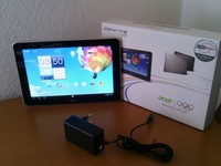 Acer Iconia A511 32GB, WLAN + 3G (Entsperrt), 25,7 cm (10,1 Zoll) - Silber