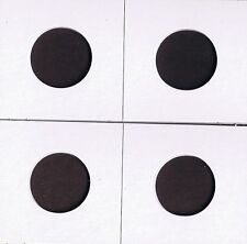 30 -1 1/2"x1 1/2" Cardboard Mylar Various Coin Protector Holder Flips Asst Sizes