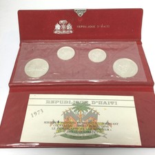1973 Uncirculated Republic of Haiti Silver Proof Set