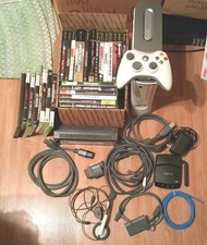Microsoft Xbox 360 Pro 20 GB White Console, 29 Games, and Accessories Bundle