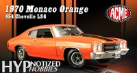 1:18 GMP / ACME 1970 CHEVROLET CHEVELLE SS LS6 Monaco Orange  Lmtd.Edition 1/996
