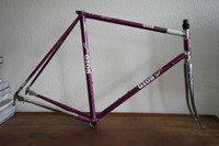 GIOS Compact Evolution Columbus Frame RH 57 chrom PRO Fork Rennrad Rahmen Gabel