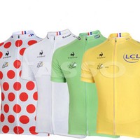 Mann Outdoor Sport Radfahren Fahrrad Team Kurzarm Trikot T-Shirt Radtrikot NEU