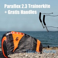 | PARAFLEX 2.3 TRAINERKITE | Lenkdrachen Lenkmatte Wolkenstürmer: Gratis Handles