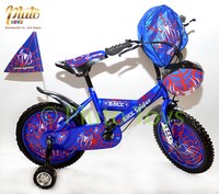 12 ZOLL 12" Kinderfahrrad Fahrrad Kinder Kinderrad Fahrrad Spider Bike mit Helm